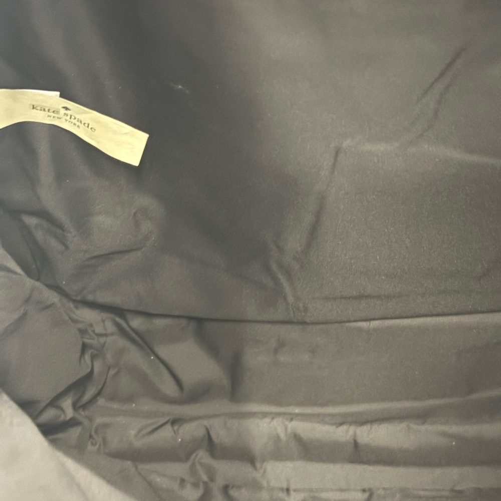 Kate Spade Black Velvet Backpack-Watson Lane Velvet Hartley - Picture 13 of 16